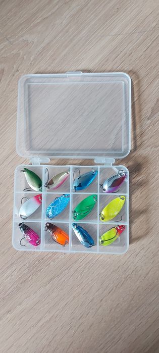 Блесни Спининг риболов примамки,воблер,пъстърва, костур,кефал,клатушки