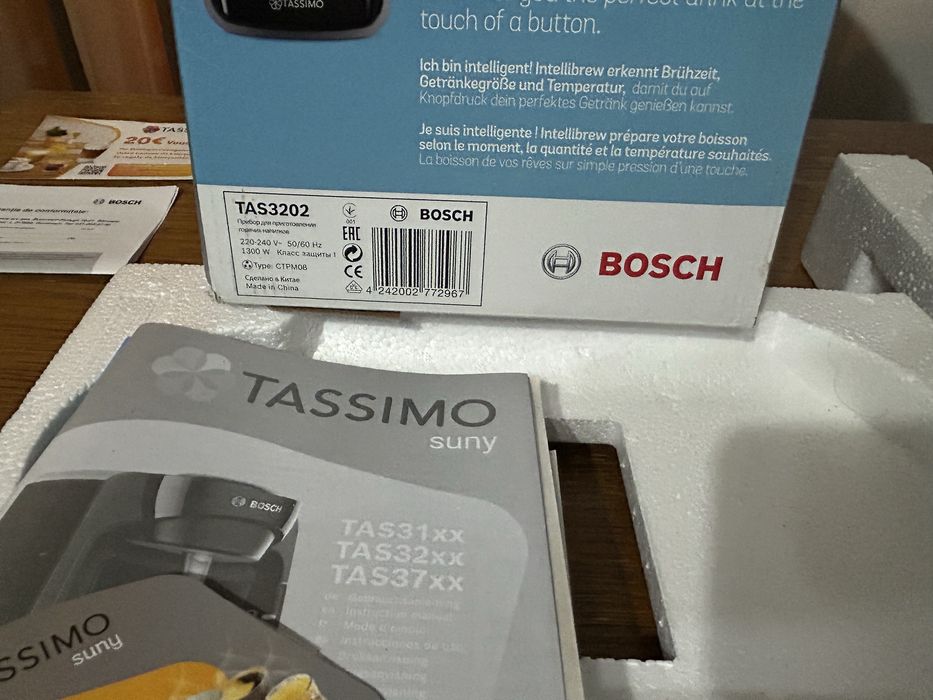 Espressor Capsule Tassimo TAS3202