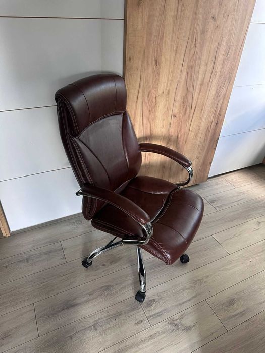 Scaun birou piele maro