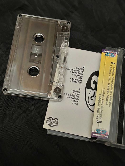 caseta audio originala, 2 Unlimited, albumul Unlimited