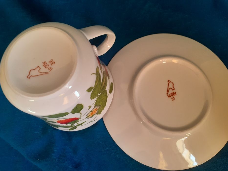 чайная пара Дулево