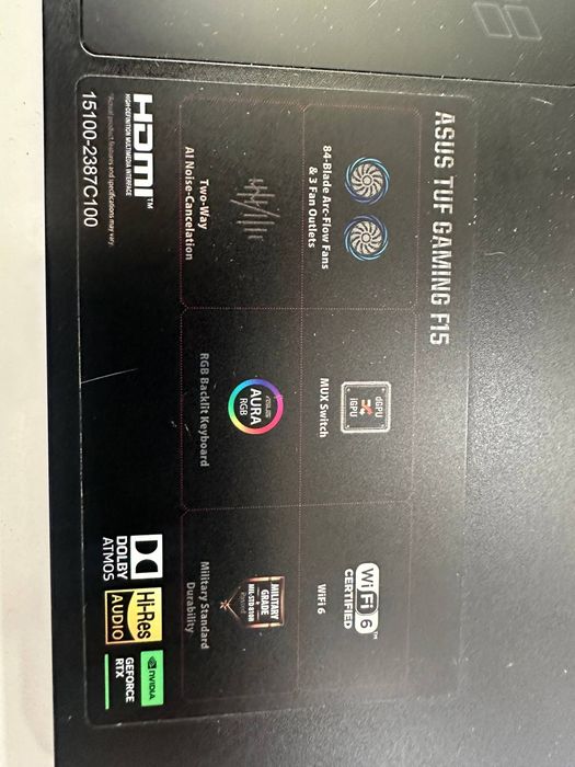 ASUS TUF Gaming F15