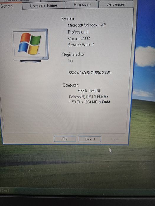 HP Pavilion ze4200 vintage colectie