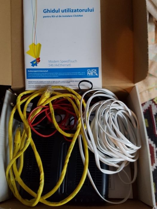 Modem internet si telefon