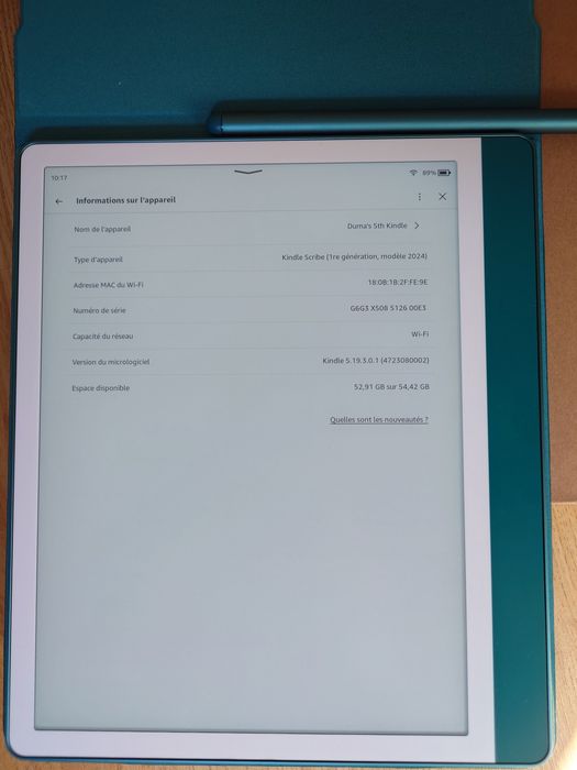 Kindle Scribe 2024 model 64Ggb Premium Pen