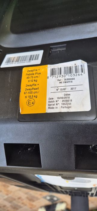 Baza auto isofix  - 2wayFix Maxi Cosi