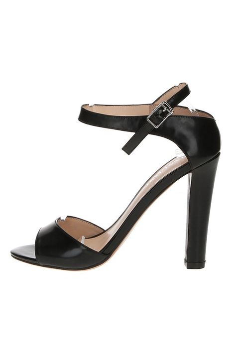 Pantofi cu toc Basconi piele naturală