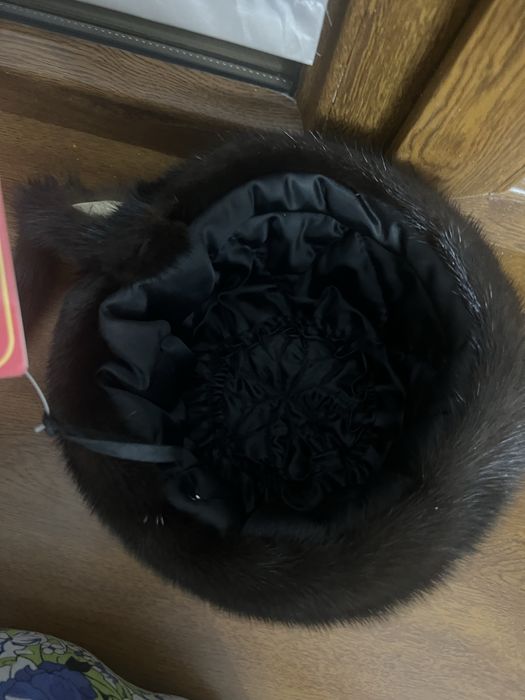 Норковая шапка женская