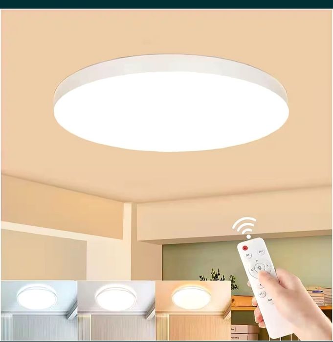 Lampa lustra tavan Led noua cu telecomanda