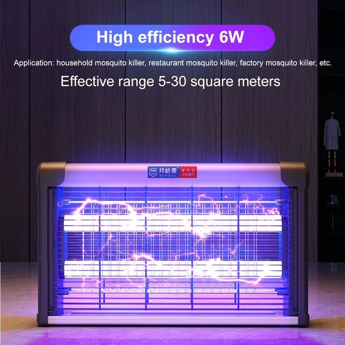 Электронный  лампа против комаров / Electro killer /электро мухобойка