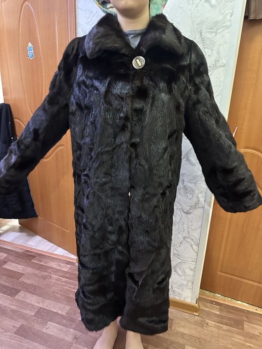 Женская норковая шуба