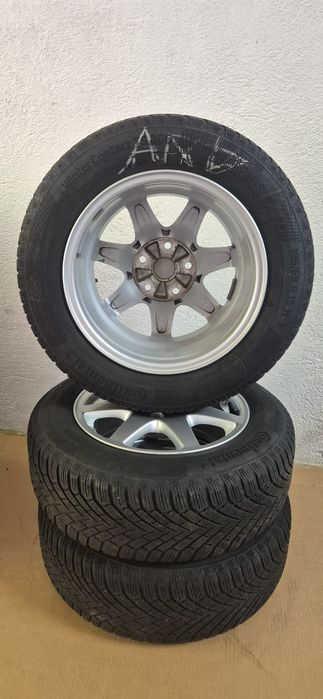 Зимни гуми Continental 195/65/15 с алуминиеви джанти