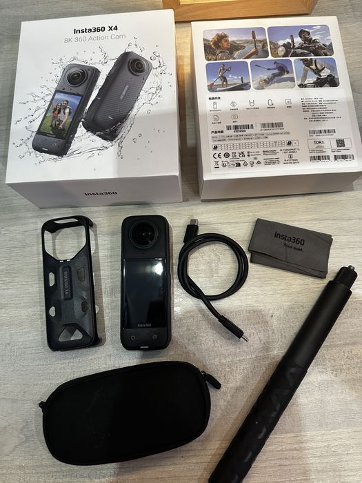 Insta360 x4 8k 360 Action Cam