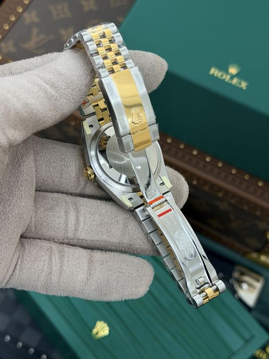 Rolex Date-Just 36 Roman Green Dial ETA 3235