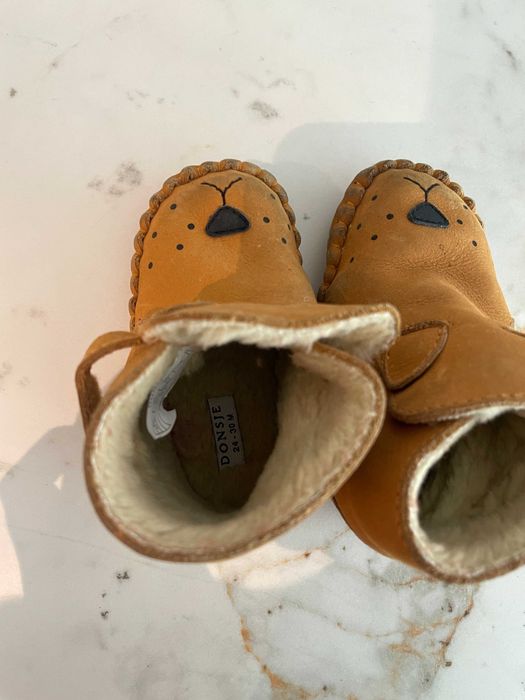 Cizme copii piele Donsje Kapi Lion marime  24-30 luni