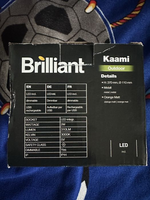 Lampa Brilliant kaami