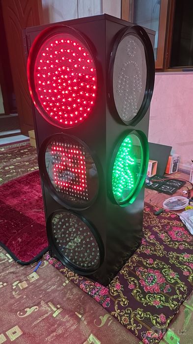 Svetofor Sekundomerli piyoda transport temir yoʻllari tarozi sement za