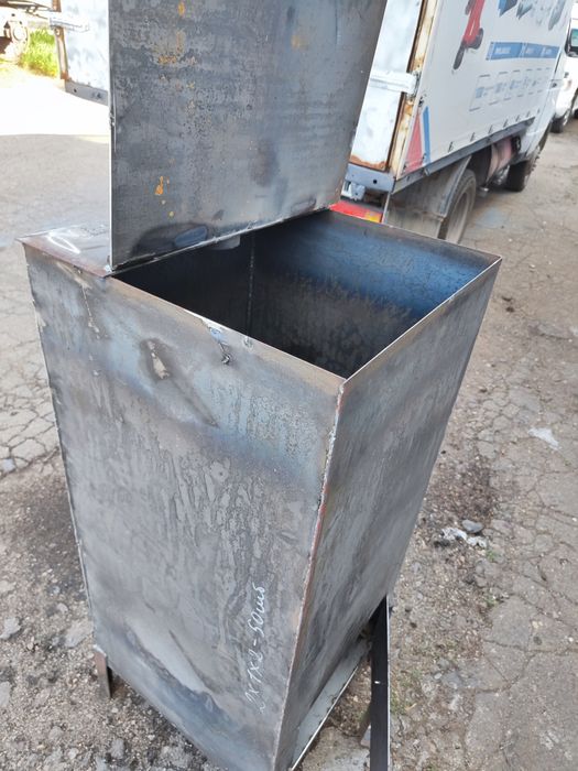 Печь для сжигания веток мусора