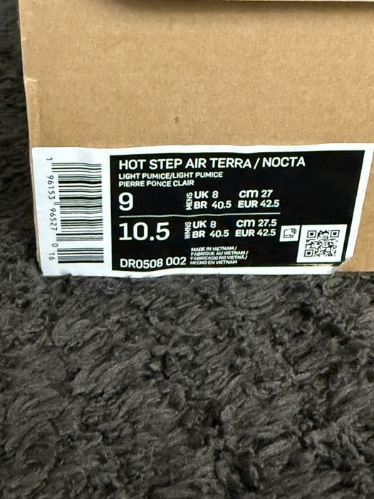 Nike x Nocta Hot Step Air Terra “Light Pumice/White”