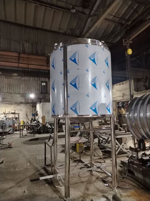 Изготовление нержавеющей ёмкости