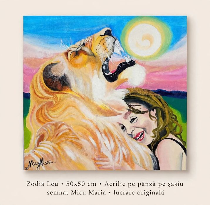 Tablou zodia Leu