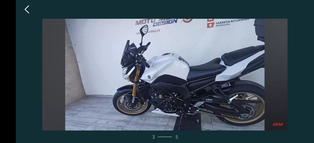 Yamaha fz8 2013 impecabil