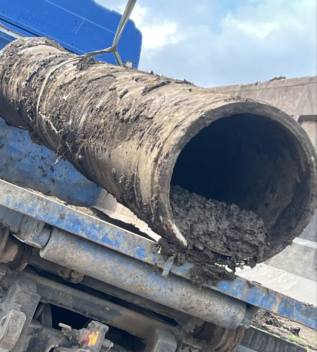 Vand tuburi beton 550x80 cm cu 2 randuri de plase