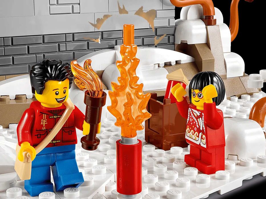 НОВО LEGO Christmas 80106 - Chinese New Year: The Story of Nian