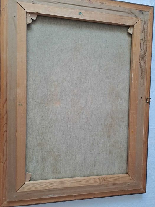 tablou pictura pe panza 60/80 cm semnat Max Hirschler