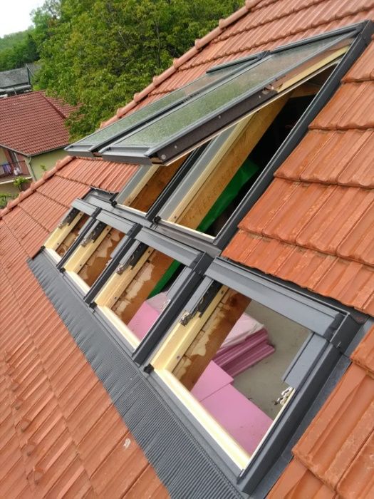 Ferestre de mansardă VELUX/Ferestre pentru acoperiș terasă/Tuneluri So