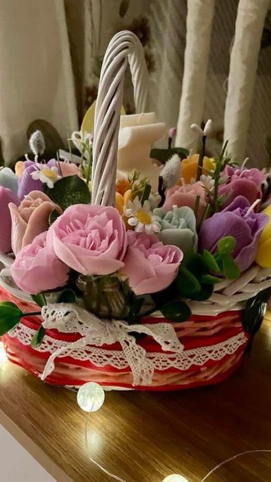 Aranjamente din lumânări parfumate