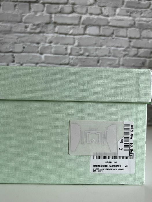 Off White Court 3.0 Full White Sneakers High | IT 42 fit 43 cu FACTURA