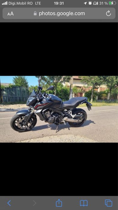 Honda cb 650 F 2014