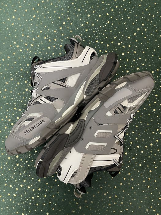 Balenciaga Track Grey White - Gri - Alb