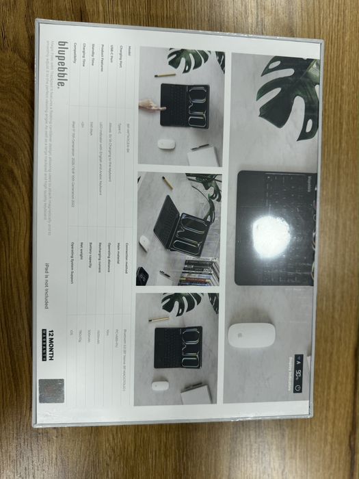 Magic Folio Keyboard Bluebubble Ipad A16 uchun В наличии
В наличии