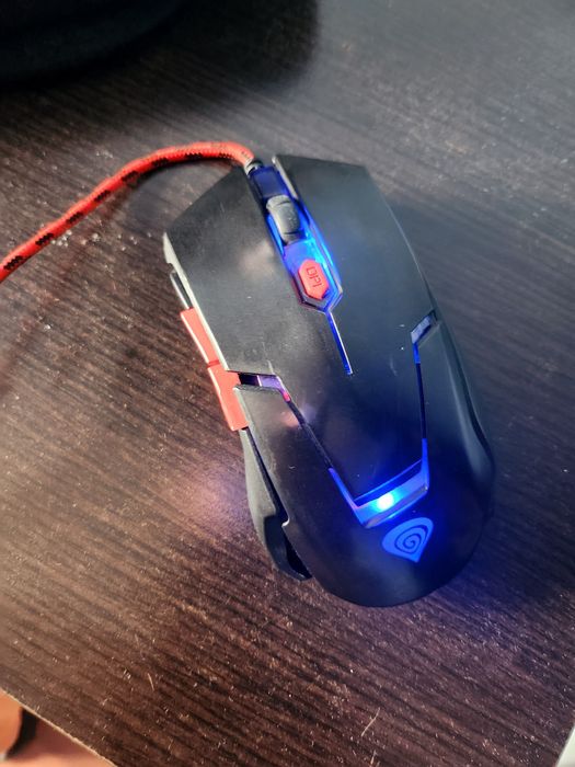 Mouse cu fir rgb