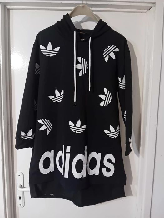 Адидас-рокля с качулка L размер
