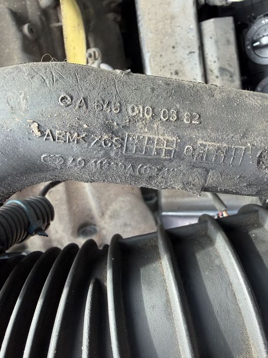 Маркуч за въздух (филтър-турбо) Mercedes Vito W639 – 2.2 CDI