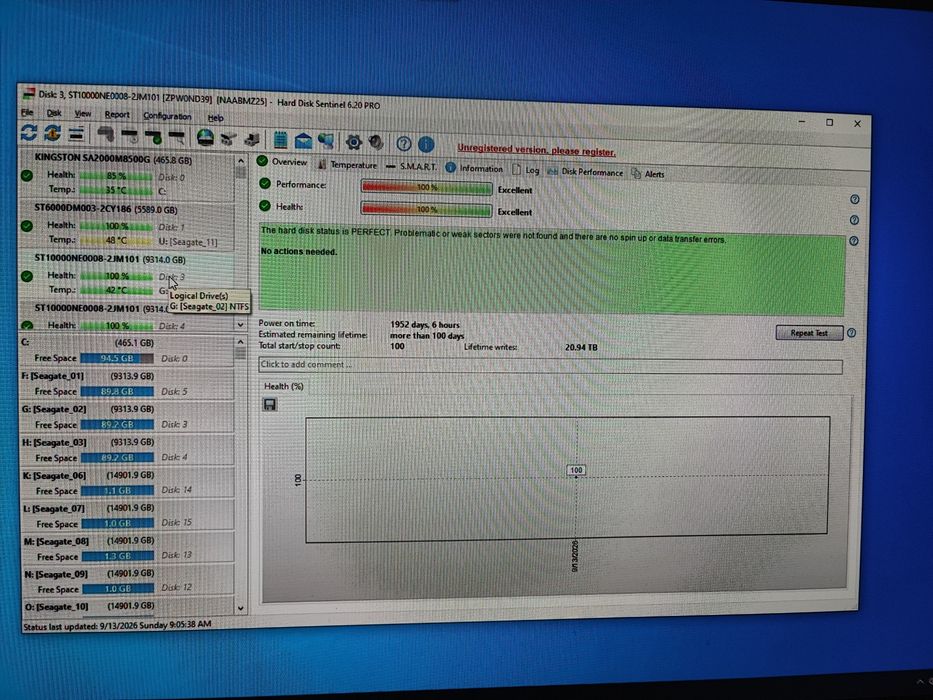 3xHDD Seagate IronWolf PRO 10TB (VANDUT)