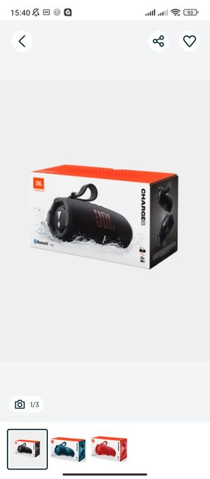 Jbl charge 6 новая