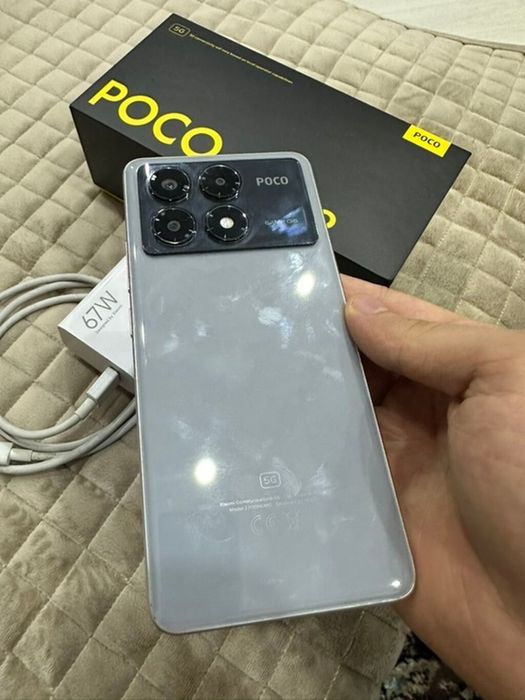 Срочно продам телефон POCO X6 pro 5G 8/256 в идеальном состоянии