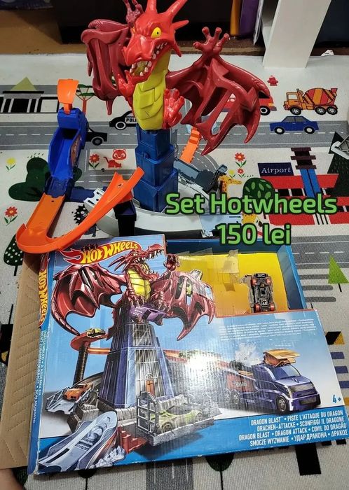 Seturi și mașini Hotwheels,Animale Schleich și Safari