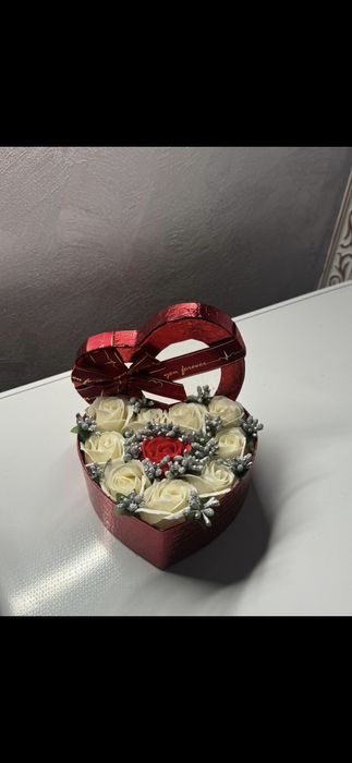 Aranjament flori de sapun