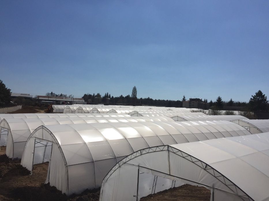 ОРАНЖЕРИИ- Българско производство- 8м Ширина//полиетиленова оранжерия