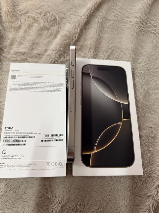 iPhone 16 Pro natural titanium 128Gb fara probleme,defecte