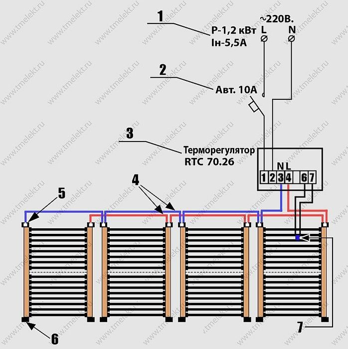 Как соединить теплый пол электрический между собой Как соединить теплый пол электрический между собой
