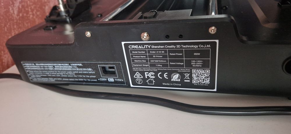 3D принтер ender-3 v3 SE