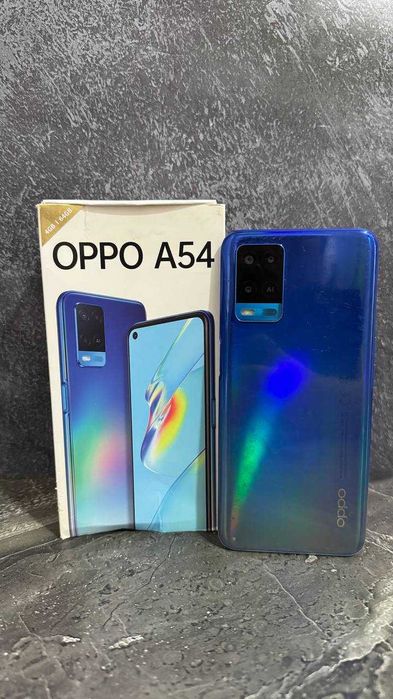 Oppo A54 64 гб (Кызылорда, пос. Тасбогет, ул. Есенова 47) ЛОТ 913163