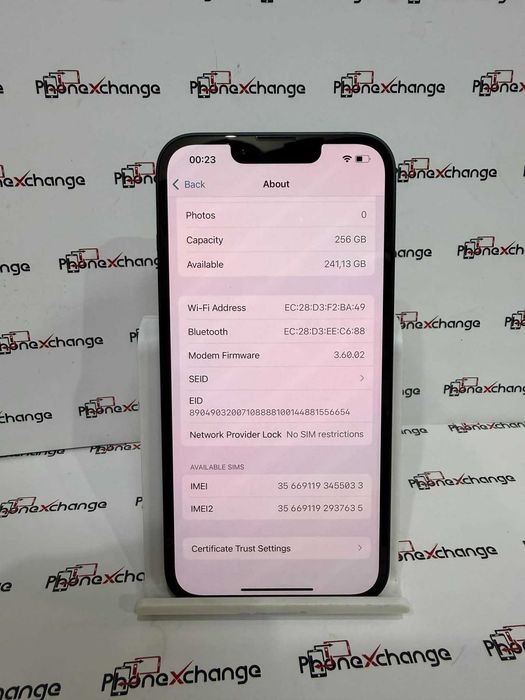 iPhone 14 Midnight Neverlocked 256GB E-SIM