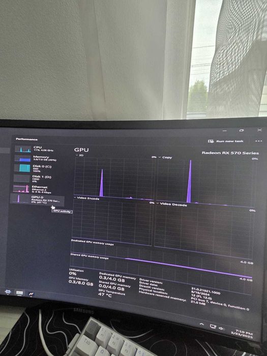 PC Gaming Ryzen 5 2600X + RX 570 8GB + SSD